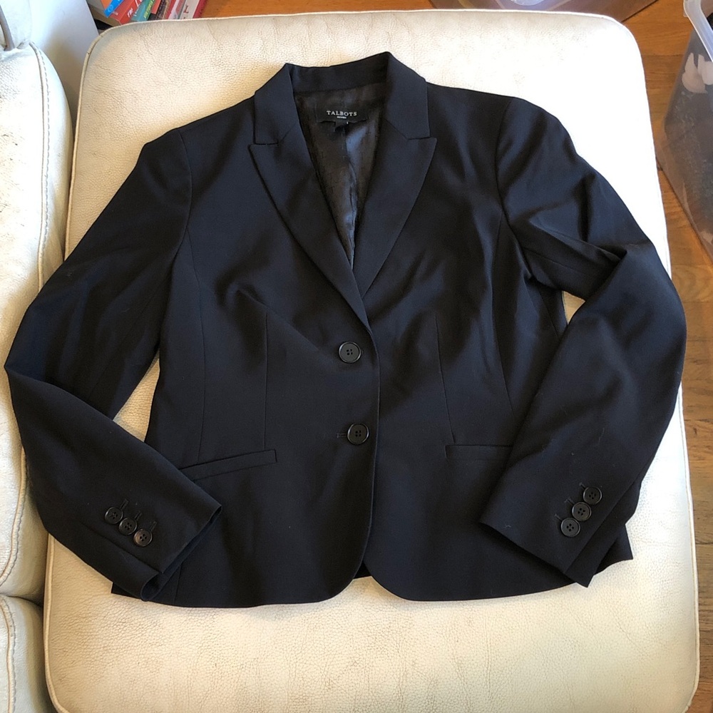 Talbots NWOT black  blazer